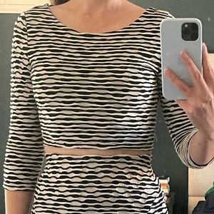 ASTR Two Piece Top & Midi Skirt Set NWOT